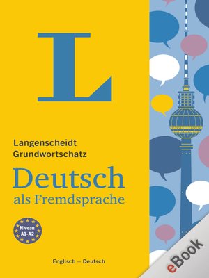 cover image of Langenscheidt Grundwortschatz Deutsch als Fremdsprache